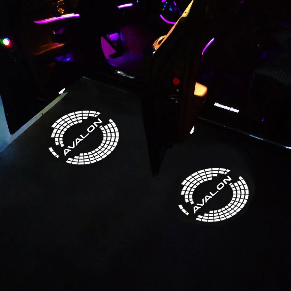 Car Door Welcome LED Light Courtesy Projector Ghost Shadow Lamp for Toyota Avalon 2013 2014 2015 2016 2017 2018 2019 Accessories KNOQS1