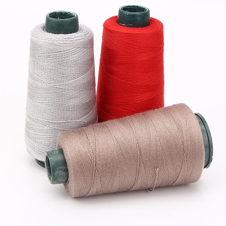 Джинсовая 3-ниточная толстая парусина ручная вышивка полиэстеровая нить для бытовых швейных машин