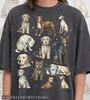 Vintage Dog 90s Graphic Style Comfort Colors® Tshirt, Retro Puppy Lover Sketch Faded T-Shirt, K9 Y2k Streetwear, 2000s Pet Mom Gift