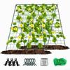A Frame Garden Trellis Raised Bed Plastic Coated Steel Core