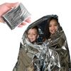 Одеяло Emergent Mylar Thermal Outdoor Survival Аптечка первой помощи Rescue Space Foil Camp Hike Mountaineer Bug Out Bag Heat Retain