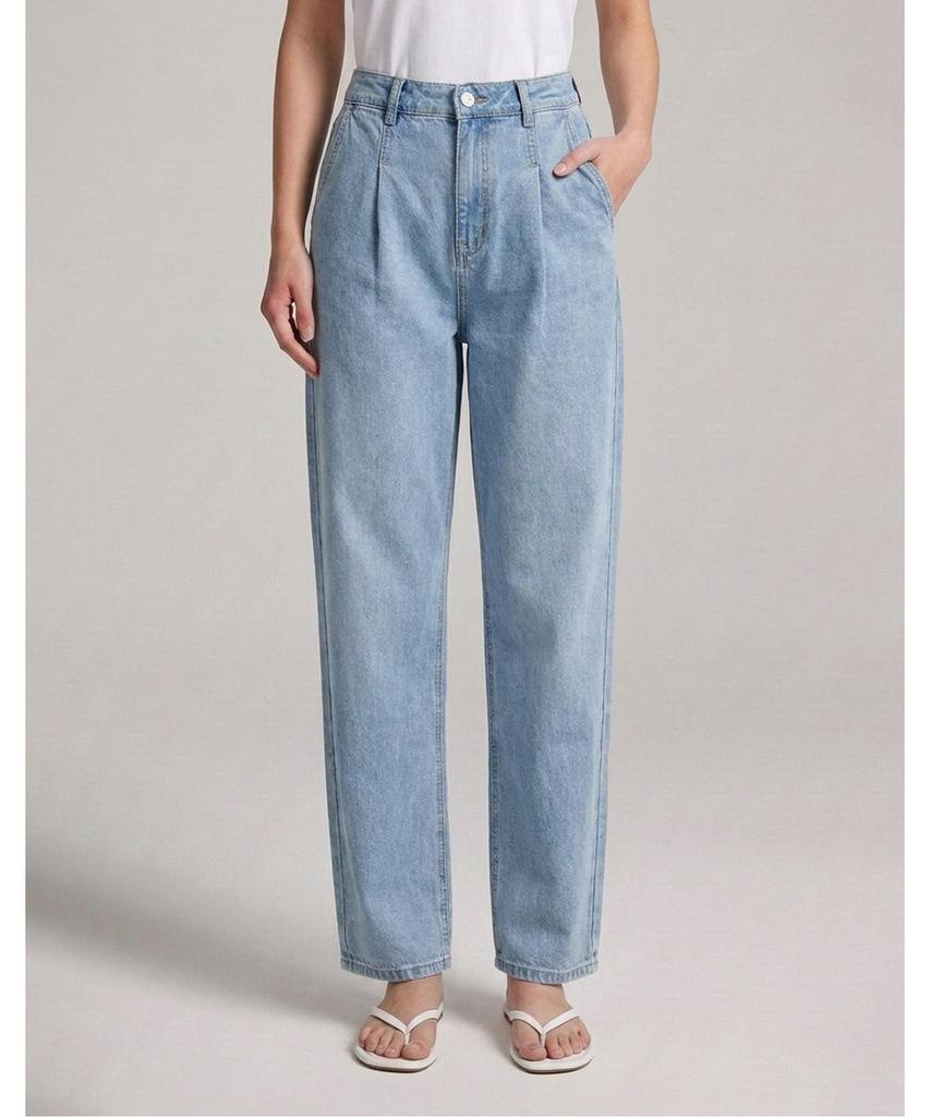 VANAKE Front Pleated Denim Pants_Vb35Dlu204B