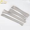 15 Bluebird Bumper & Trunk Stainless Steel Decorative Sill Strips & Welcome Pedal Stickers