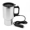Quick-Heat Vehicle Heating Cup Stainless Steel Travel Heated Thermal Mug Car Water Warmer  Water