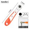 Triangle Head Screwdriver Bit Set Magnetic 1/4" Hex S2 Steel Security Triangular Screw Driver Bits Ratchet Wrench Hand Tools