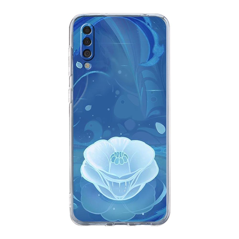Чехол для телефона Samsung A14 A50 A70 A30 A40 A20E A10 A10S A20S A02S A04S A12 A22 A32 A34 A42 A52 5G A54 Genshin Impact, чехол с логотипом