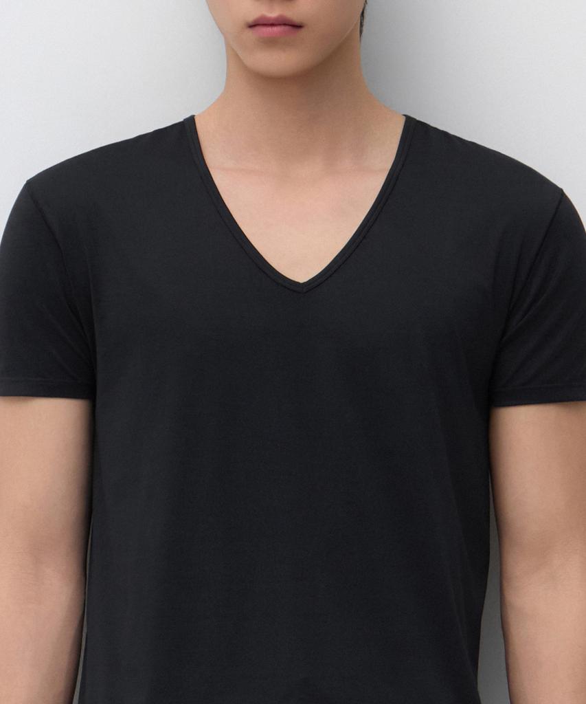 MUSINSA STANDARD [Cooltandard] V-Neck Undershirt [Black]