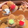 Jinnew Stol tennisi Badminton Tennis Ryukzak Kapibara Yumshoq Kalit Zanjiri Osma