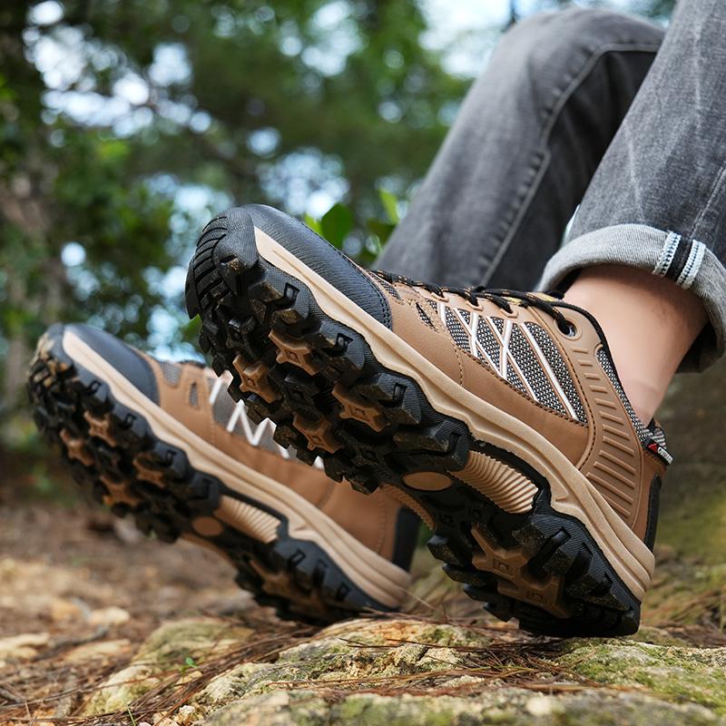 40-46 Men's Plus Size Anti Slip Wear-resistant Fashionable and Casual Outdoor Hiking Shoes Hiking Shoes