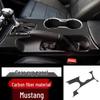 Комплект отделки салона из углеродного волокна для Ford Mustang: Консоль, Рулевое колесо, Рычаг переключения передач, Воздуховод