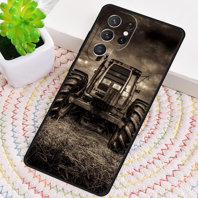 Чехол для телефона в стиле сельскохозяйственного трактора для Samsung Galaxy note 10 pro S26 Ultra S23 S24 FE S25 S21 S22 PLUS ударопрочный