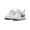 Nike Кроссовки Court Borough Low для малышей Белые Красные Младенцы и Малыши DV5458-112