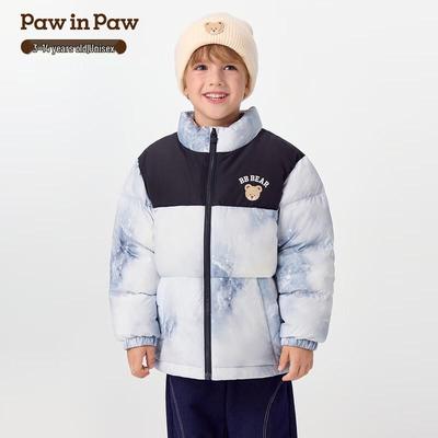 Детская пуховая куртка PawinPaw с мультяшным медведем