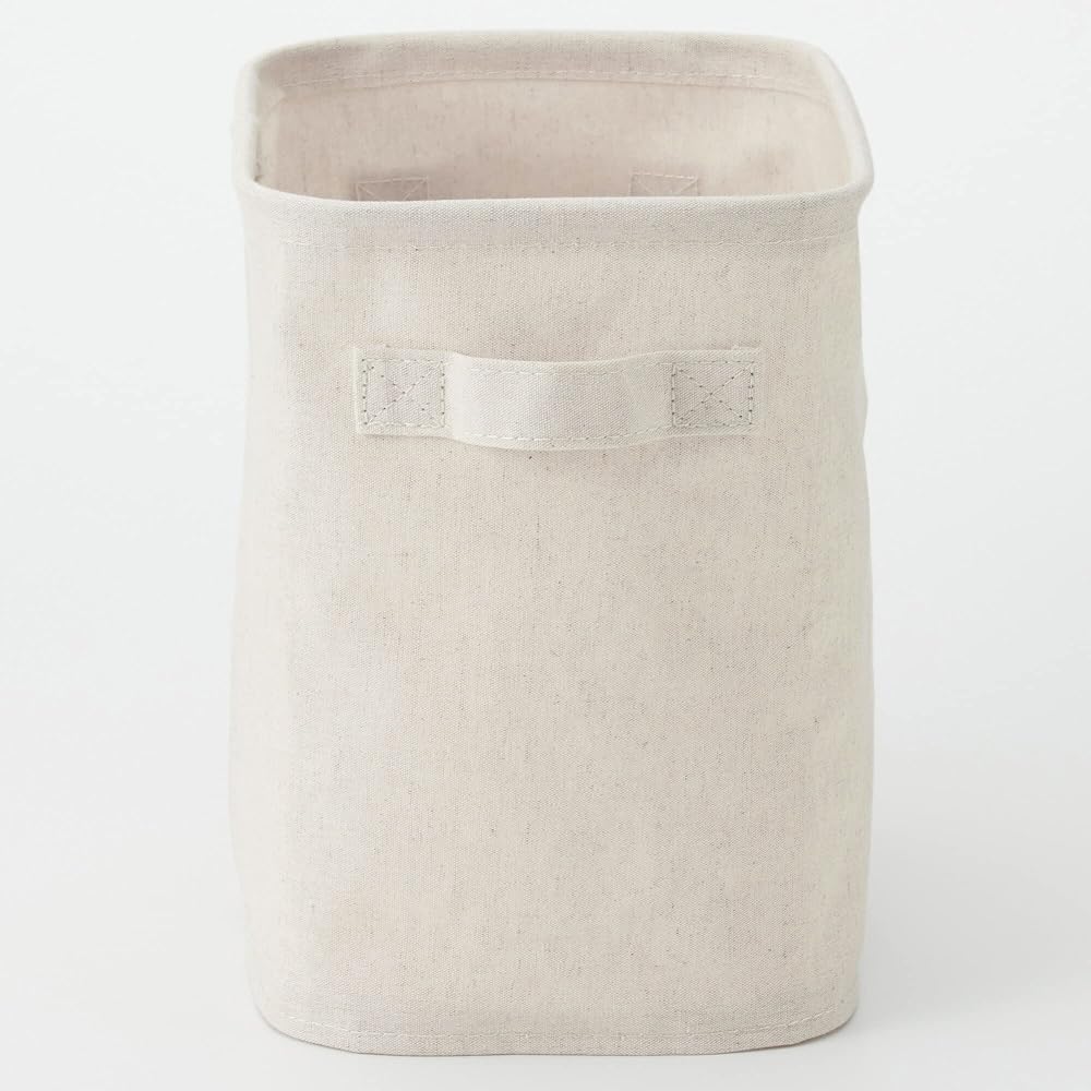 MUJI Soft Box, Medium, 185cm (W) x 26cm (D) x 26cm (H), Polyester Linen, Rectangular, Half Size,