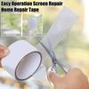 2 рулона ленты для ремонта оконных сеток, ширина 5 см, самоклеящаяся заплатка для ремонта оконных сеток для москитных сеток, палаток, всепогодная противомоскитная сетка от насекомых, сломанная