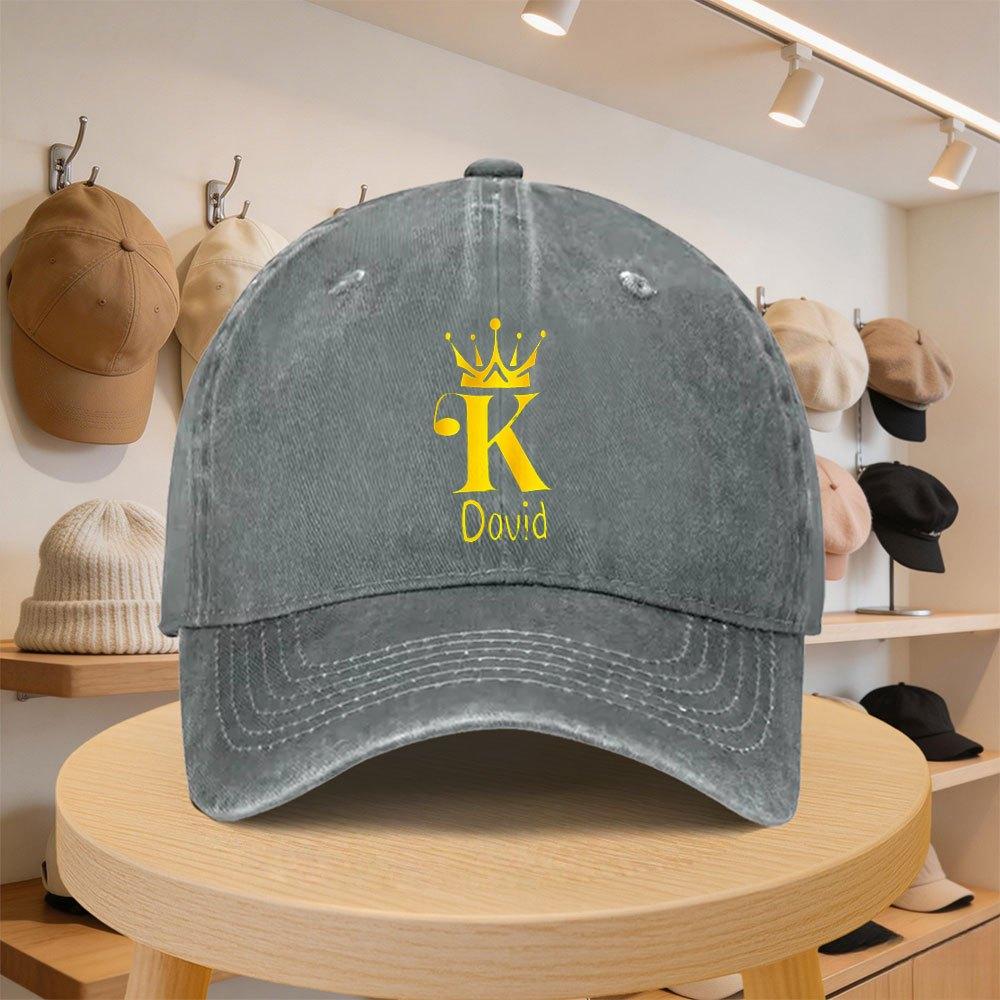 Мужская бейсболка KingDavid Модная повседневная регулируемая кепка для весенних и осенних прогулок, путешествий, пляжного отдыха. Унисекс