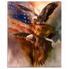 Два орла летают 5D DIY Алмазная картина Полный круглый американский Алмазная вышивка Крестом