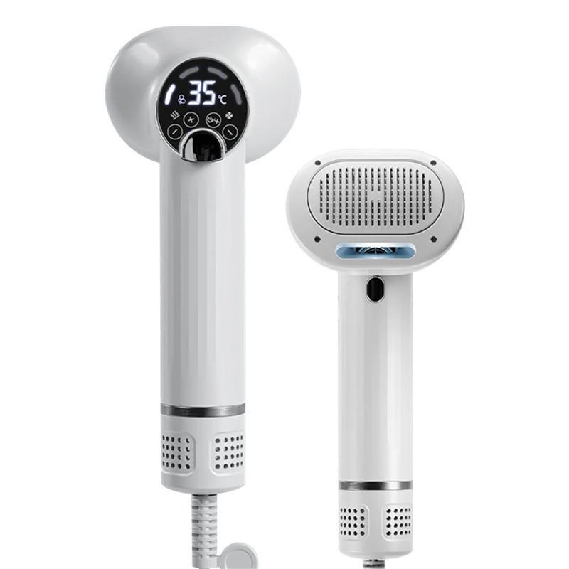 Бесшумные аксессуары для груминга питомцев, принадлежности, интеллектуальный фен для шерсти питомцев, груминг кошек и собак, парикмахерская, сушка феном, расческа