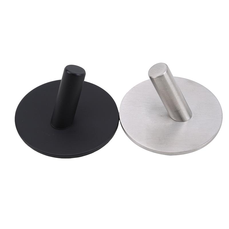 Прочные сверхпрочные самоклеящиеся крючки из нержавеющей стали, крючок для ключей для спальни, ванной комнаты, вешалка