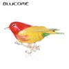 Cute Colorful Branch Bird Brooch Enamal Women’s Brooch for Suit Bag Laple Pins Badage Jewelry New Year Gifts