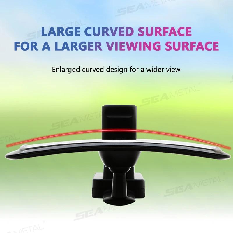 Детское зеркало Зеркало заднего вида для салона автомобиля Зажим Зеркала заднего вида для безопасности вождения Автомобильный монитор для детей Регулируемый угол