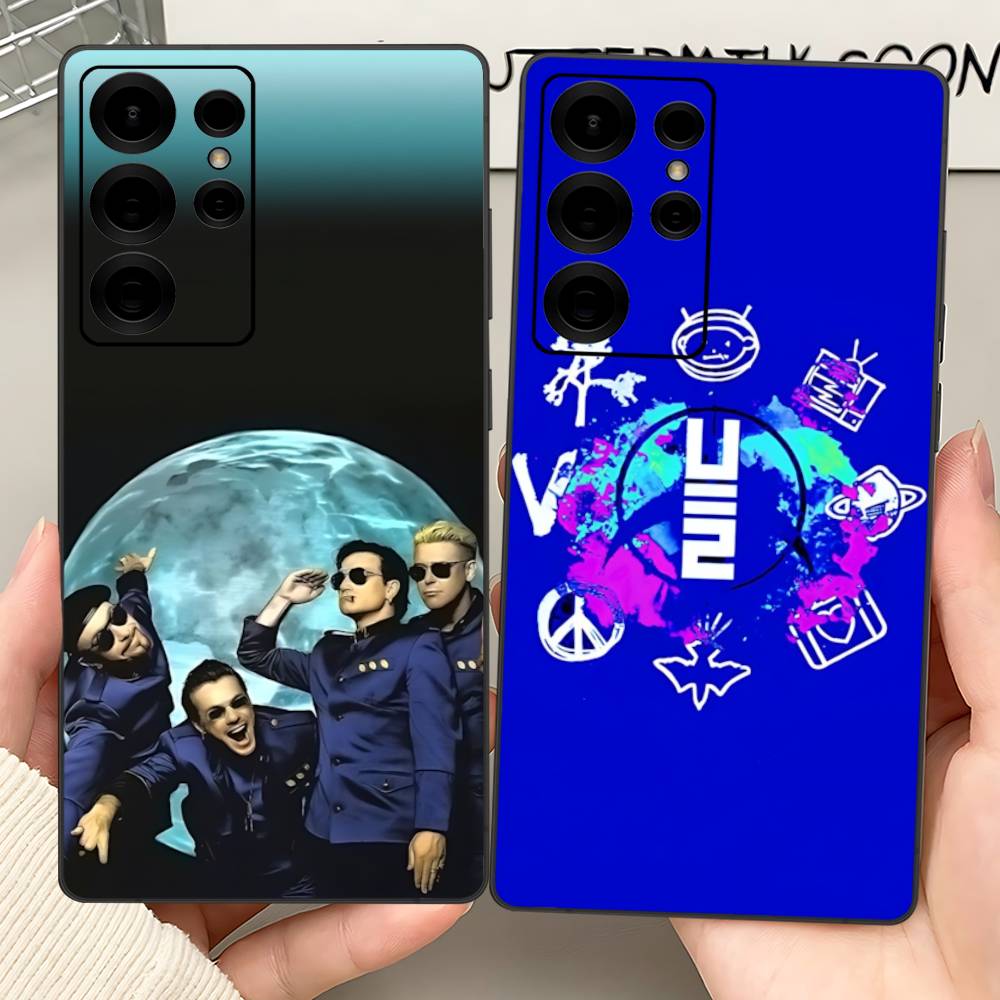 1 шт. Известный чехол для телефона рок-группы U-U2 для Samsung S 24 Fe 25 Ultra Plus 20 Lite 21 30 22 23 24 22 Ultra 5G Fundas