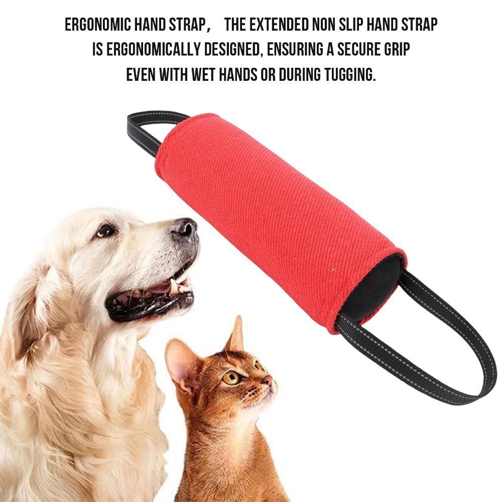 Multi Colors Available Dog Bite Tug Toy Seamed Reinforced Dog Chew Stick Dog Obedience Training