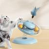 New Hot-selling Cat Toys Cat Play Disc, Food Leakage Turntable Cat Track Ball Cat Stick Self-pleasure Cat Pet Supplies