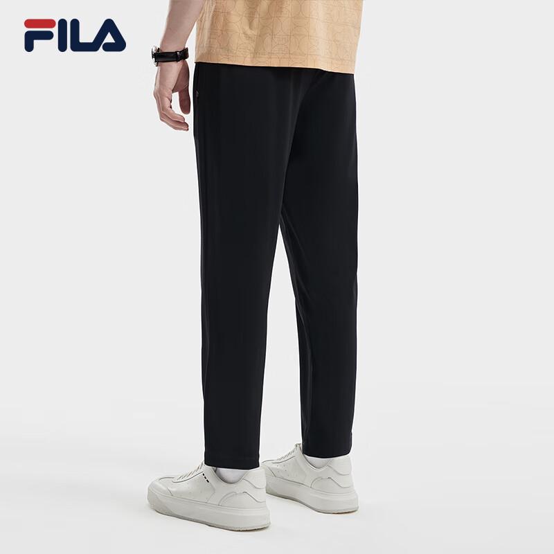 Fila Мужские вязаные повседневные брюки прямого кроя