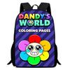 Сумка Dandy'S World Высококачественная Печать Повседневный Межграничный Легкий Рюкзак