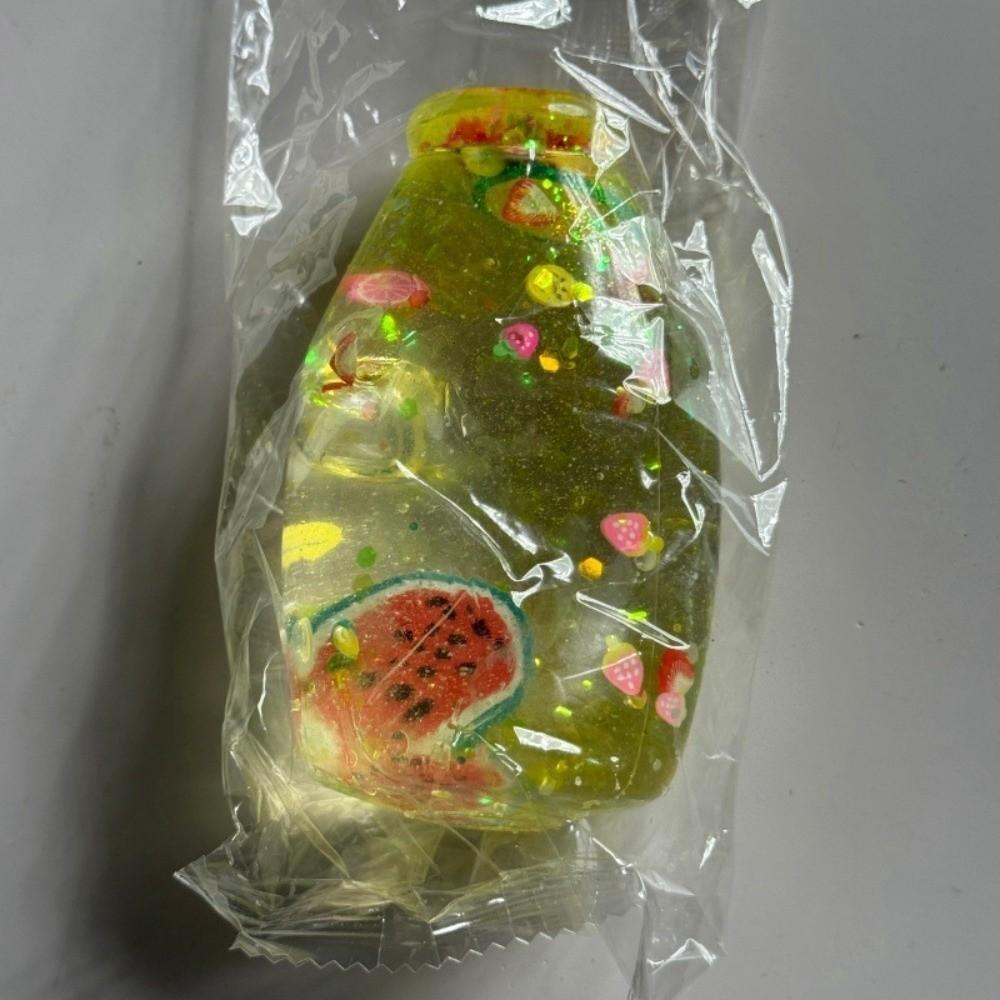 Maltose Fruit Bottle Squishy Toy Soft Slow Rebound Toy  for Adults Kids Gift