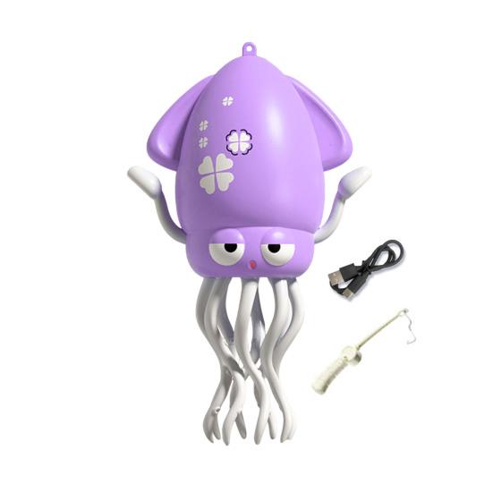 Танцующий Осьминог Игрушка со Светодиодной Подсветкой Музыкой Обходом Препятствий Осьминог