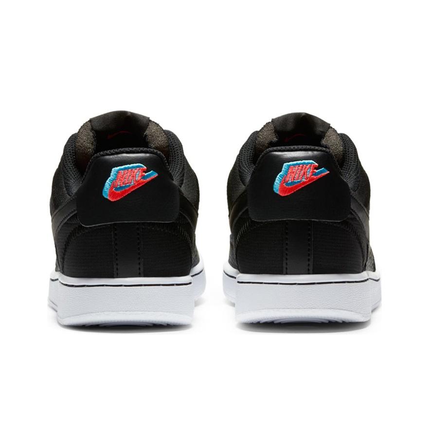 Nike Court Vision 1 Обертка из синтетической кожи Противоскользящие Низкие Кеды для скейтбординга Женские кроссовки Черный CI7599-001