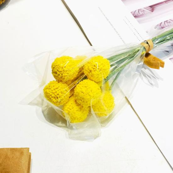 Юшэн Искусственный Цветочный Шар Реалистичный Устойчивый к УФ-излучению Искусственный Шар из Хризантем Свадебная Вечеринка В помещении На улице Настольное Украшение Искусственный Одуванчик