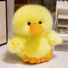 New Cute Little Yellow Duck Doll Fried Duck Plush Toy Children's Comforting Rag Doll Holiday Gift