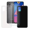 Case and Screen Protector - FZ - Samsung Galaxy A02S - TPU - Silicone - Transparent and Black