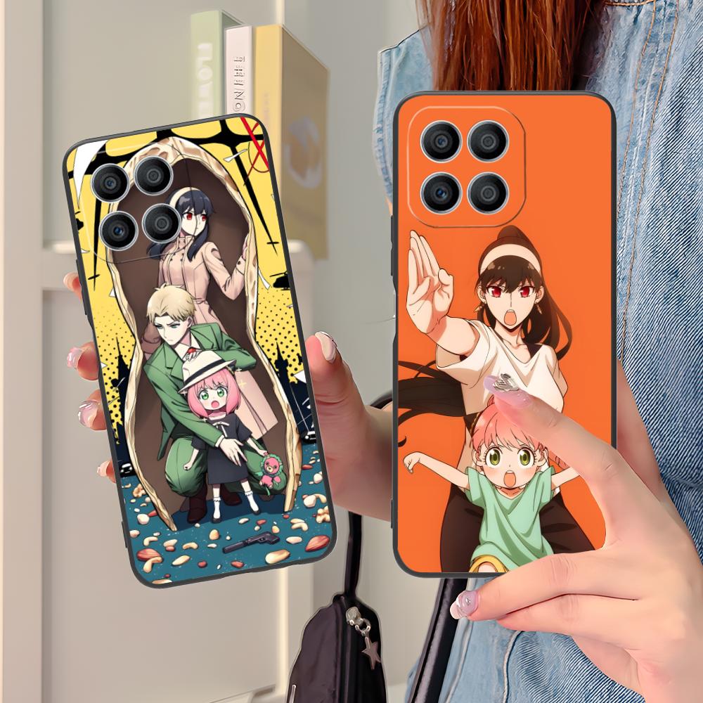 Чехол для мобильного телефона Anime Spy Family для Honor 90 80 70 60 50 30 20 10 9 8 7 Pro S SE Lite 5G Цветной Печатный Чехол Роскошный Чехол