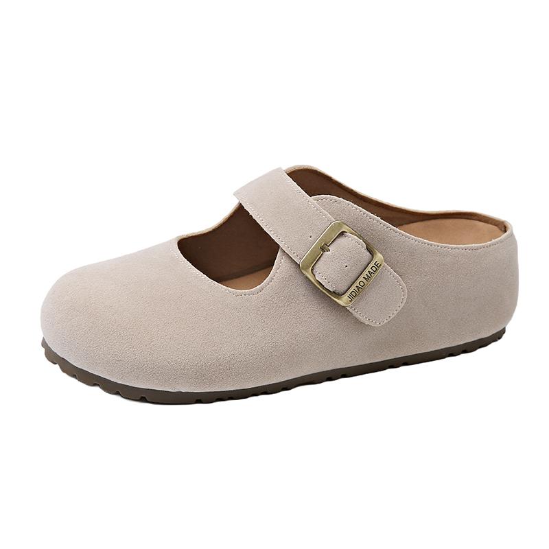 Yellow Women's Single Shoes Comfortable Soft Woman Slippers Casual Flat Sandals Women Round Toe Shoes Zapatos De Mujer