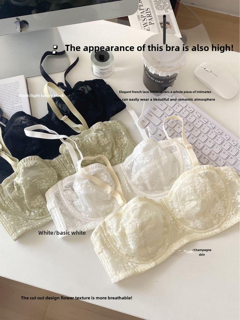 Бюстгальтер без бретелек с защитой от провисания для большой груди, маленький размер, ультратонкий, нескользящий, невидимый топ-труба