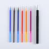 10 шт./набор Пишущий инструмент Стержень для гелевой ручки 0,5 мм Цветные чернила Стержень для гелевой ручки Принадлежности для рисования