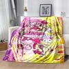 This 3D printed Pretty Cure soft plush blanket is made of flannel and is suitable for use in living rooms, bedrooms, beds, sofas