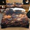 Anime 2D Pattern Dragon Ball Bedding Set Child Baby Duvet Cover Sets Bedclothes Twin Single King Kids Adult Gift