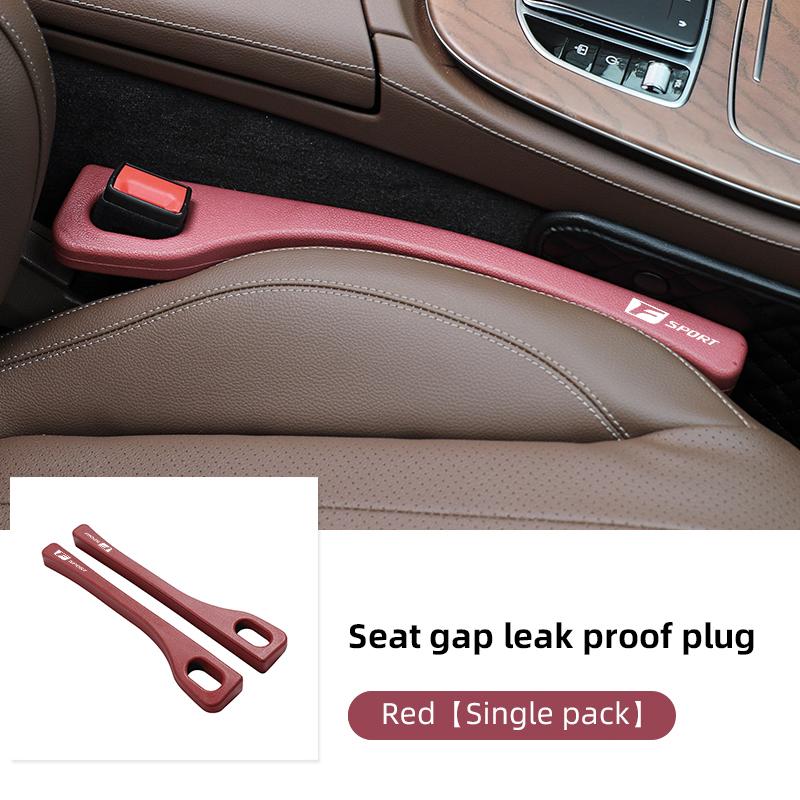 AAPF1 2Pcs Car Slot Seat Gap Storage Filler PU leather Accessories For Lexus LX470 GX470 RX330 IS300h IS250 LX570 LX600 F sport NX300h