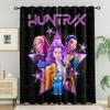 2 шт. Занавески Блэкаут Hasbro K-pop Группа Светоблокирующие Пастельные С Принтом Аниме Идолов С Люверсами Оконные Шторы Для Спальни Гостиной