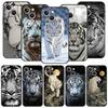 Чехол для телефона с изображением белого тигра для iPhone 17 16E 15 16 14 13 12 11 Pro Max 7 8 Plus, мягкая задняя крышка из ТПУ