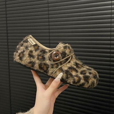 Ян Ми шерстяная клетка женская новая зимняя бархатная утолщенная теплая внутренняя высота увеличение одной педали