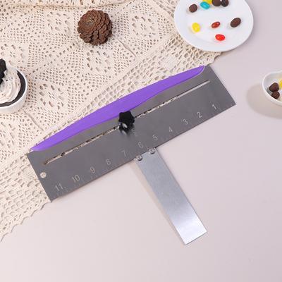 Регулируемый скребок для торта, гребень для выпечки, хрустящие углы, сглаживатель краев торта, кухонные принадлежности из нержавеющей стали, инструменты для выпечки своими руками