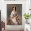Классическая картина маслом, постер, Мария Александровна, принты, Винтерхальтер, холст, картина, большая винтажная домашняя комната, галерея, украшение