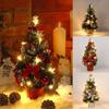 20/40cm Christmas Tree Home Bedroom Party Decorations Artificial Christmas Tree Children DIY Handicraft New Year Gift