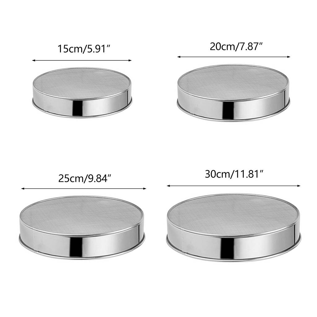 Фильтр для муки Инструмент для определения качества Мука Сито Фильтр для тонкого просеивания порошка Кухонный инструмент для выпечки для равномерного просеивания порошка